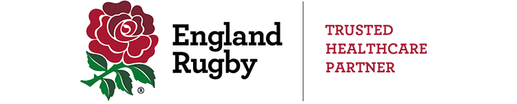 England Rugby Trusted Healthcare Partner logo