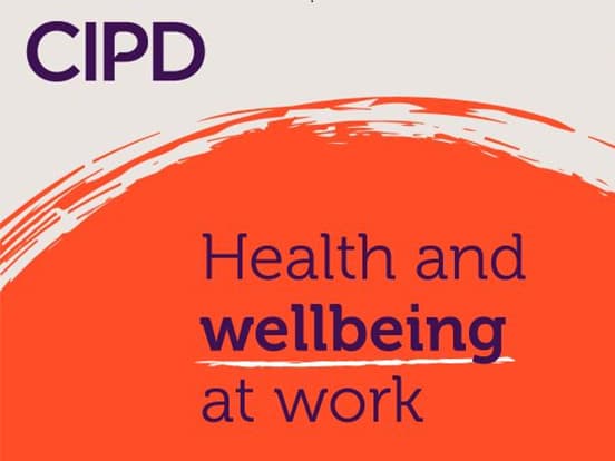 CIPD Health and Wellbeing report logo